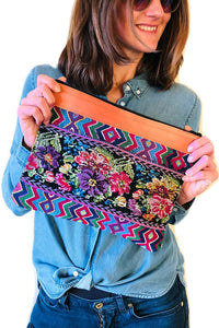 POCHETTE HUIPIL - FLOWERS - MIX