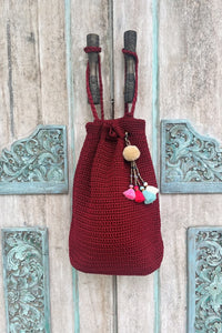 Zainetto Crochet - Bordeaux