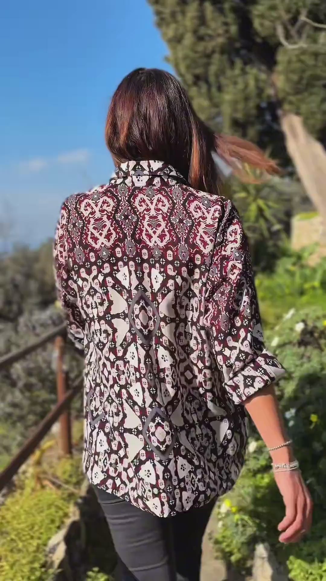 CAMICIA UNISEX - Delíc - WINE