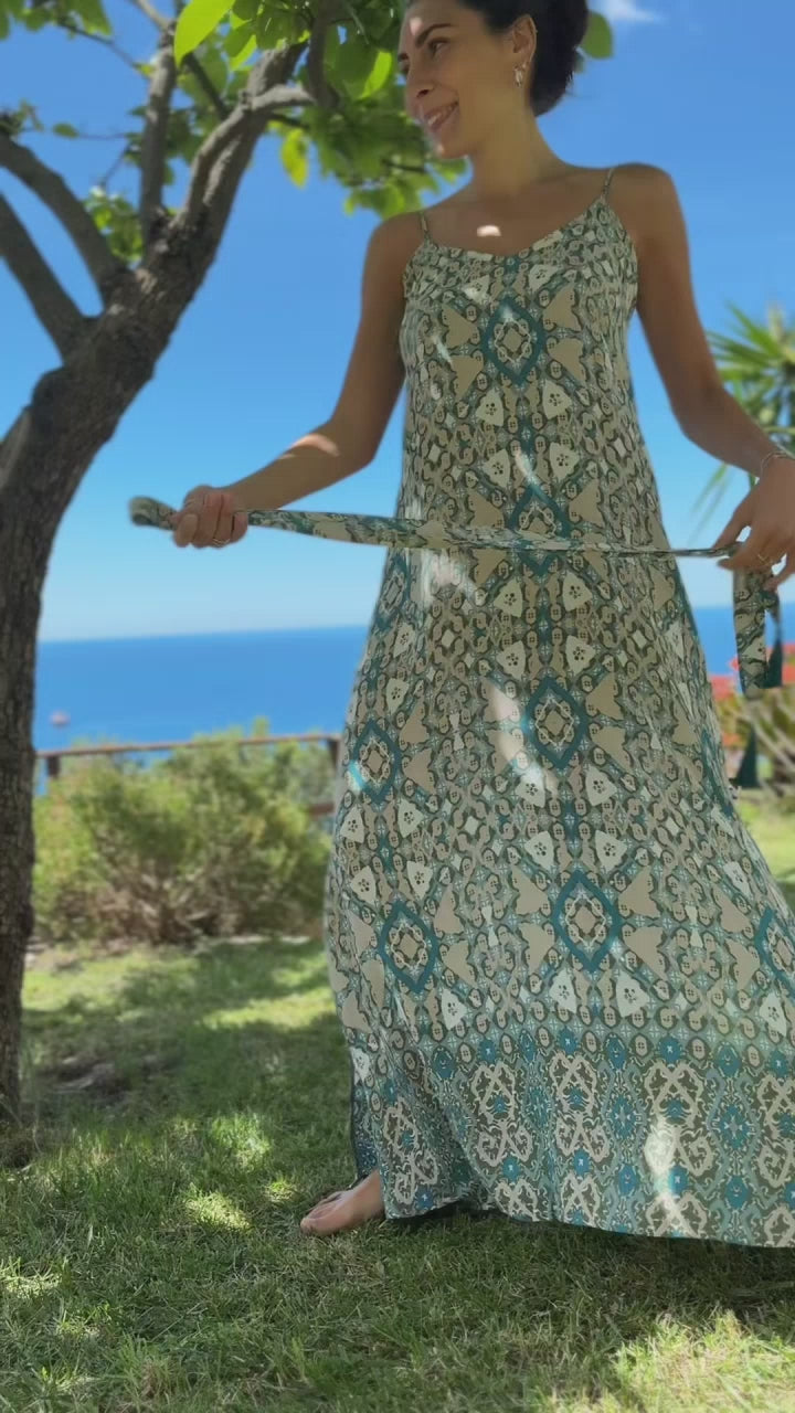 SLIP Dress - Delíc - ALMOND