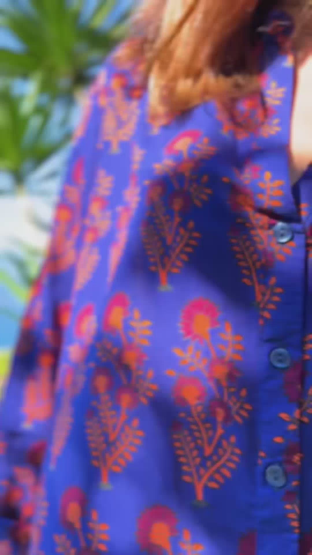 COREANA OVER - Margherita - BLUE