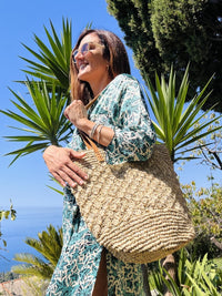 SHOPPER RAFIA - natural