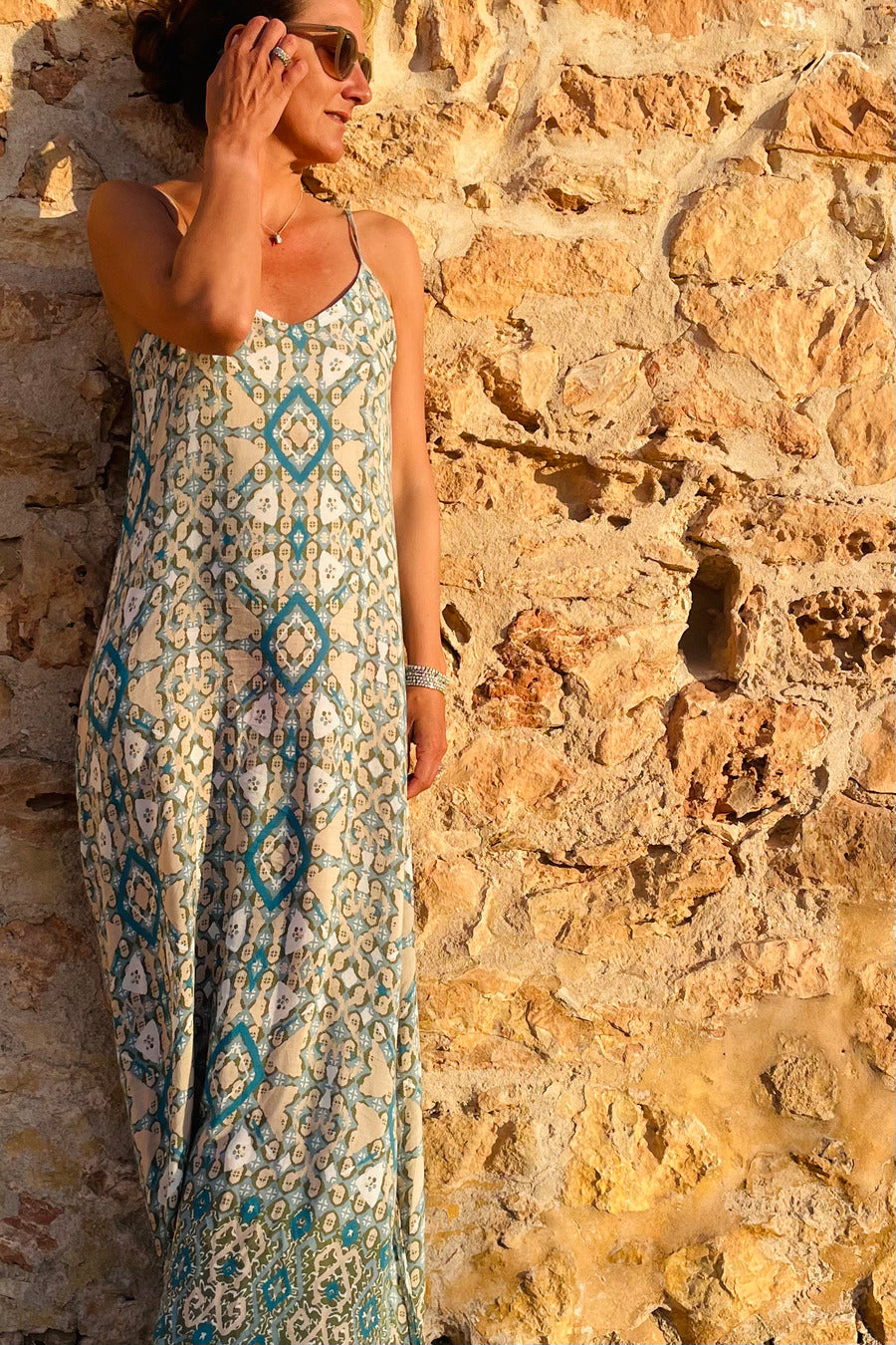 SLIP Dress - Delíc - ALMOND